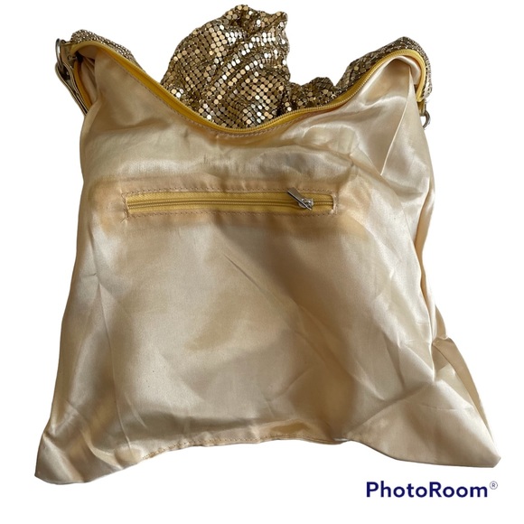 Gold metal mesh, shoulder bag - Picture 5 of 8